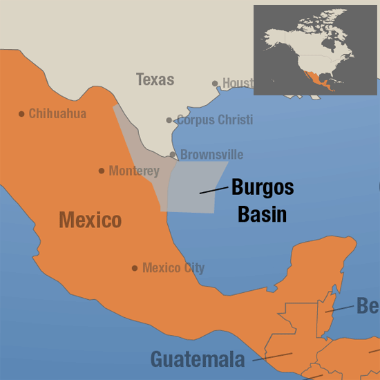 Burgos Basin, Mexico