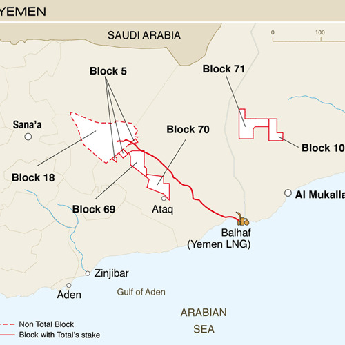 Total's Yemen Assets
