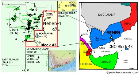 DNO Block 43, Yemen