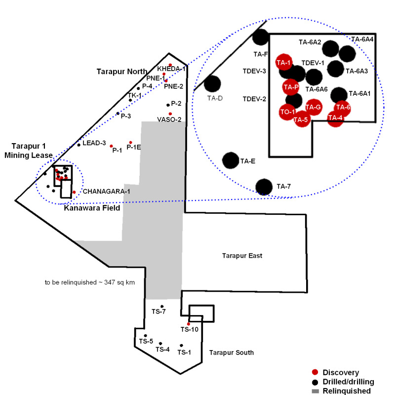 Tarapur Map