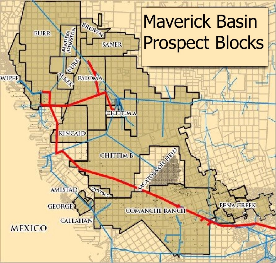 TXCO Maverick Basin Prospects