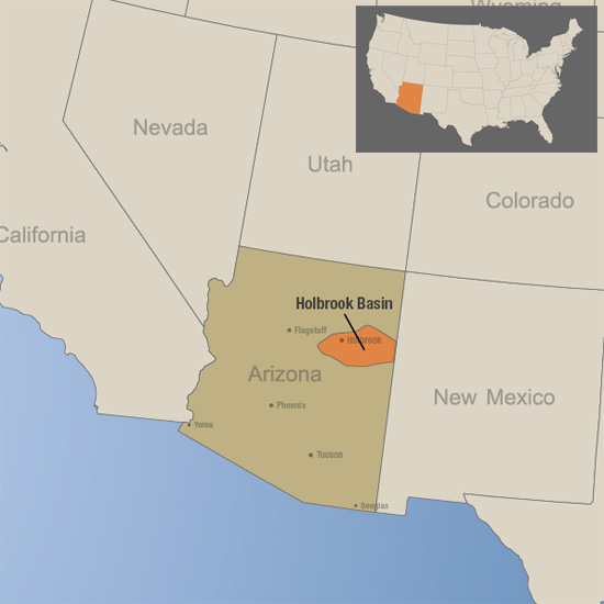 Holbrook Basin, Arizona