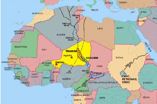 TG World Niger Tenere Location