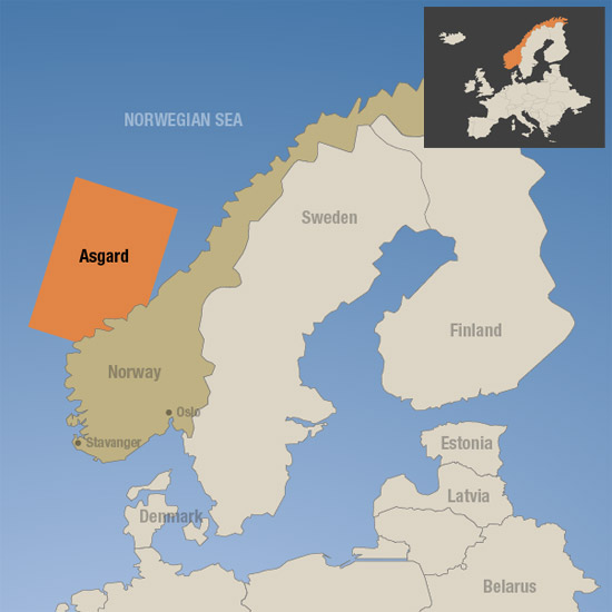 Asgard, Norwegian Sea