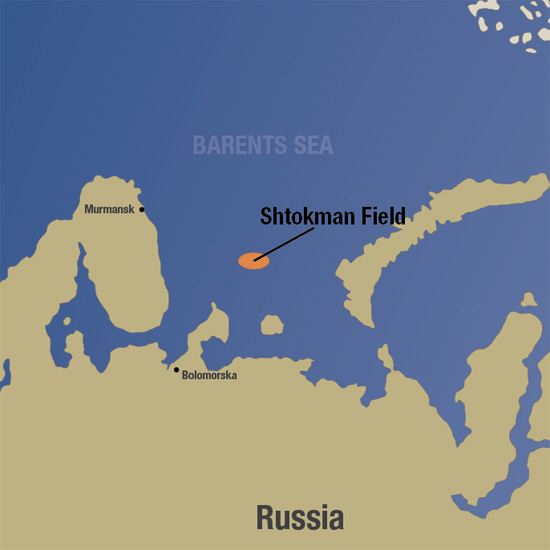 Shtokman Field, Russia