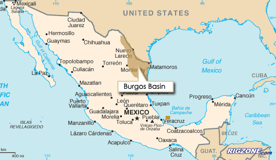 Burgos Basin Mexico