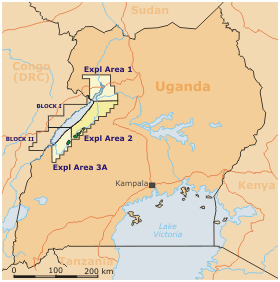 Uganda Exploration Areas