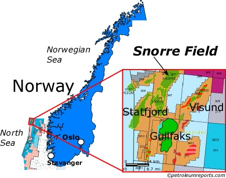 Snorre Field, North Sea