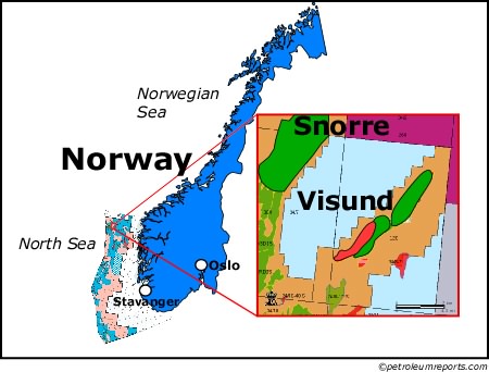 Snorre & Visund Fields, North Sea