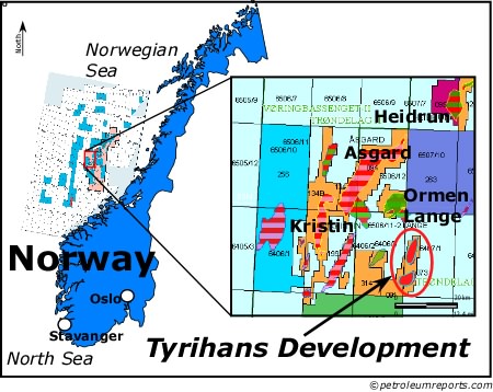 Tyrihans Field Development, Norwegian Sea