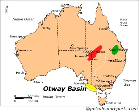 Otway Basin, Australia