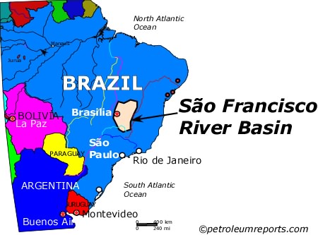 Sao Francisco River Basin, Brazil