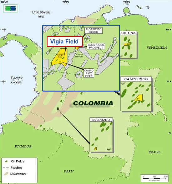 Colombia - Vigia Field
