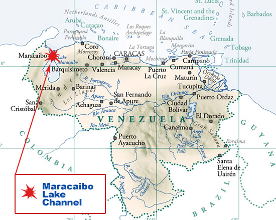 Maracaibo Lake Channel