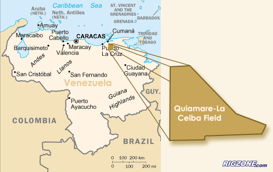 Quiamare-La Ceiba Field
