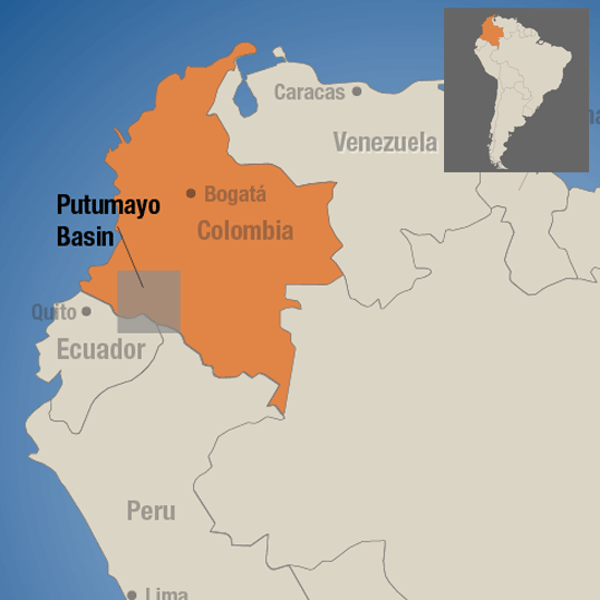 Putumayo Basin, Colombia
