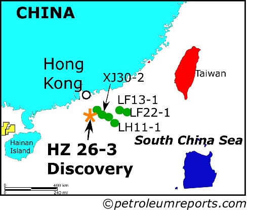 CNOOC HZ 26-3 Discovery