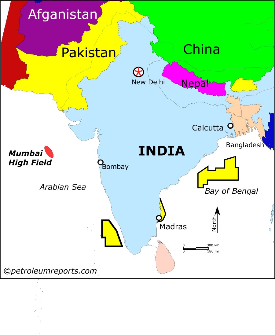 India Offshore Blocks