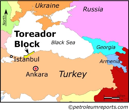 Toreador Black Sea Block, Turkey
