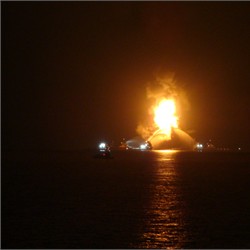 Deepwater Horizon in Flames (Apr 20)