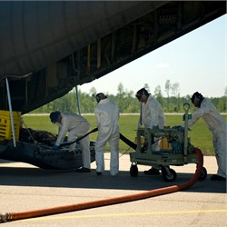 U.S. Air Force: C-130s, spill response
