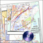North American Natural Gas System Map & CD-ROM