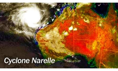 Cyclone Forces Apache, Santos to Stop Operations Offshore WA