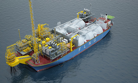 Midscale FLNG: the Twin-Hull Concept