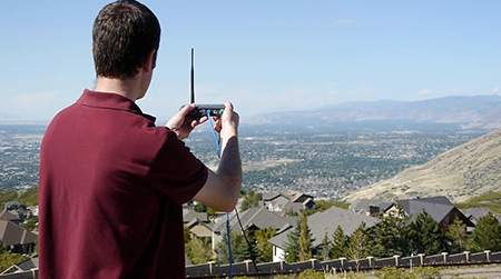 XLR Pro Range Test – mountaintop to mountaintop in Utah