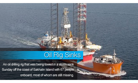 Oil Rig Sinks Off Russian Coast Dozens Feared Dead Rigzone