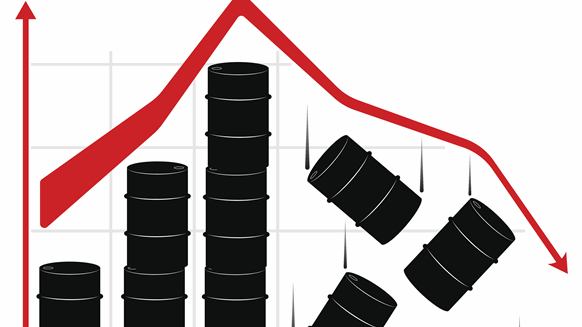 Crude Oil Benchmark Brent Sees Biggest One-Day Fall In Two Years