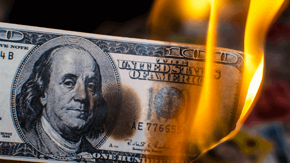 US Shale Companies are Burning through Cash