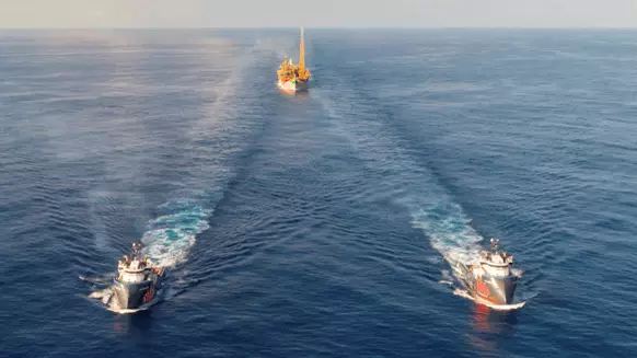 Pioneering FPSO Reaches Offshore Guyana Block