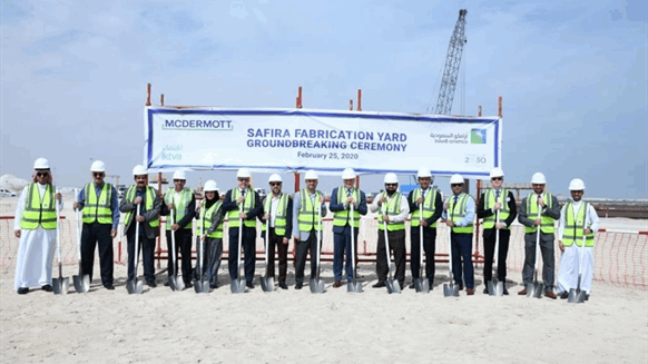 McDermott Starts Construction at Aramco Maritime Complex | Rigzone