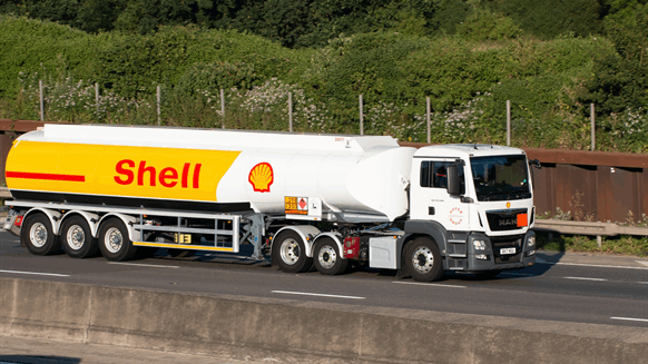 Shell Shares Hit Lowest Point Since 1995