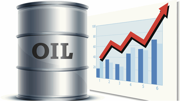 Oil Up on EIA Report