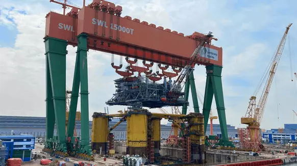 Sembcorp Marine Integrates Hull And Topsides For Shell GOM Project