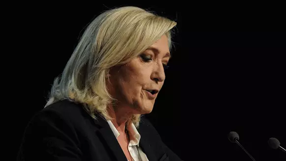 Le Pen Energy Plan Promises Fuel-Tax Cut, Ban On Wind Farms