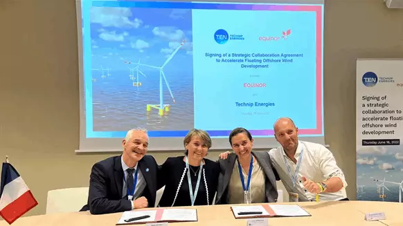 Equinor, Technip Energies Team Up On Floating Wind Substructures
