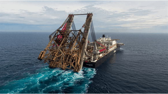 Pioneering Spirit Removes Massive Gyda Platform Jacket - Vimarsana News