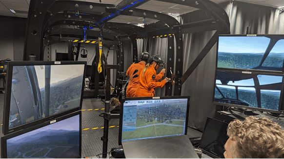 CHC Helicopter Trials VR For Search And Rescue Technical Crew