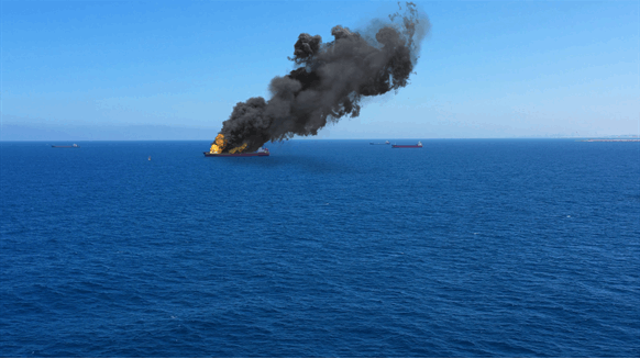 Vessels Struck in Red Sea Region