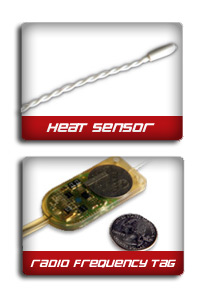 Heat Sensor & RFID Tag